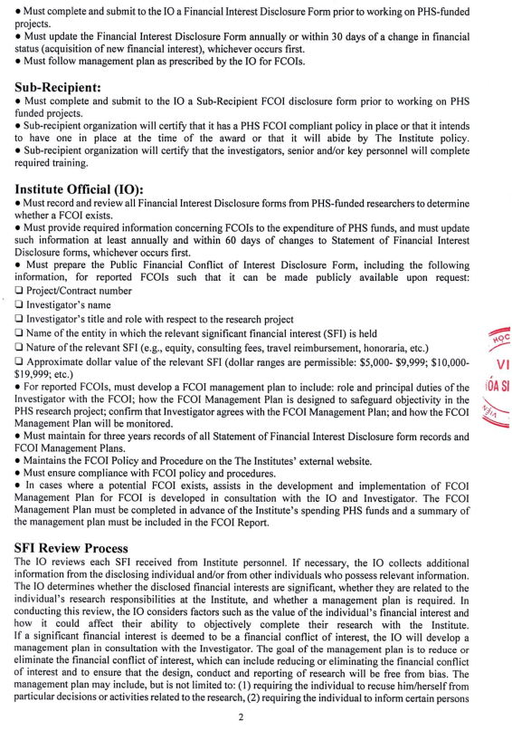 Financial Policy 2